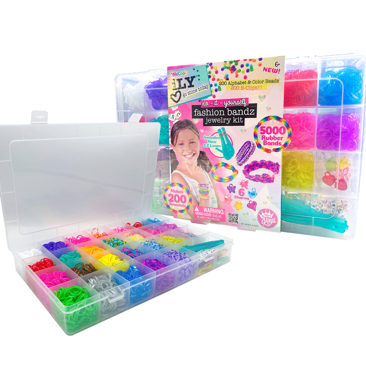 ACTIVITY KINGS ILY DIY: Fashion Bandz Jewelry Kit – WeCool Toys