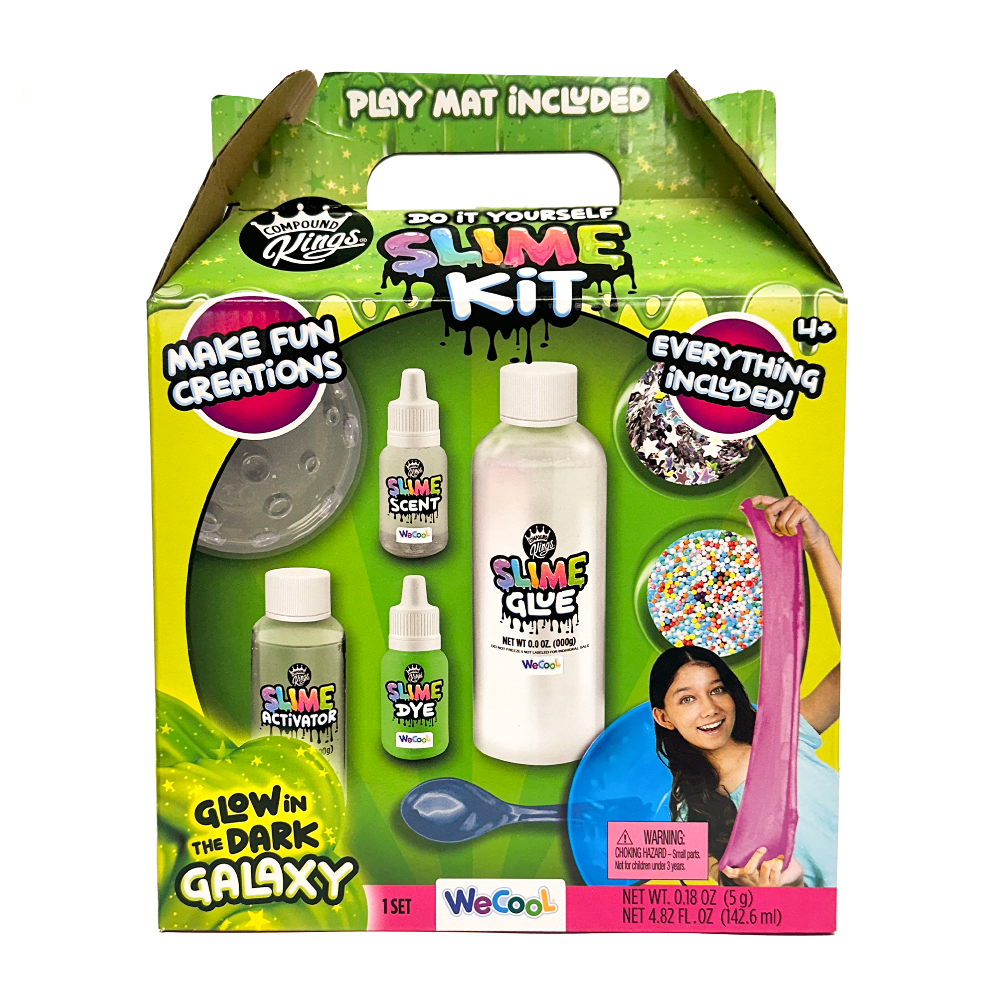 Glow in the Dark Slime Box – WeCool Toys, image size:2000x2000