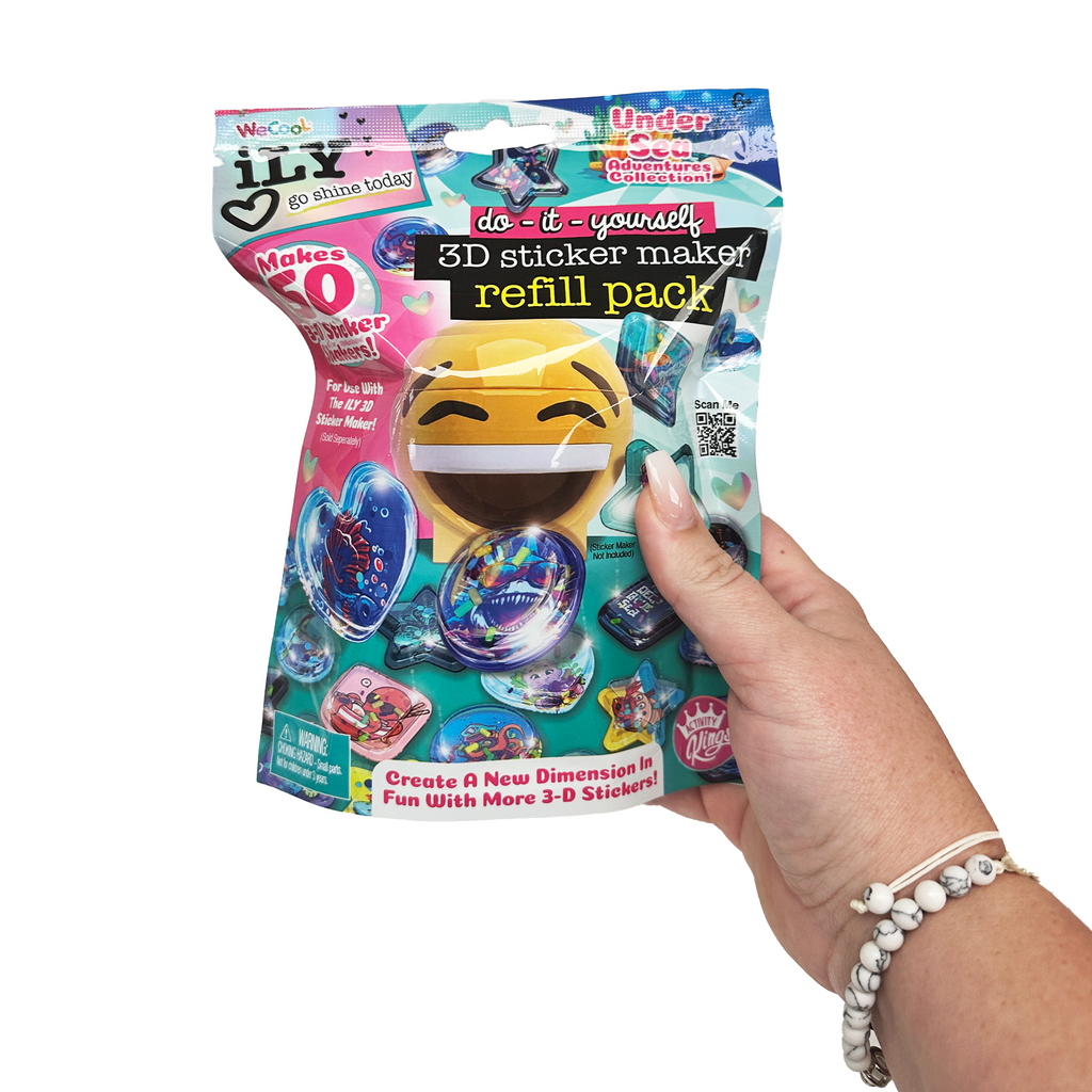 Sticker Stack Refils 3D Sticker Maker Refills- Undersea Adventure – WeCool Toys