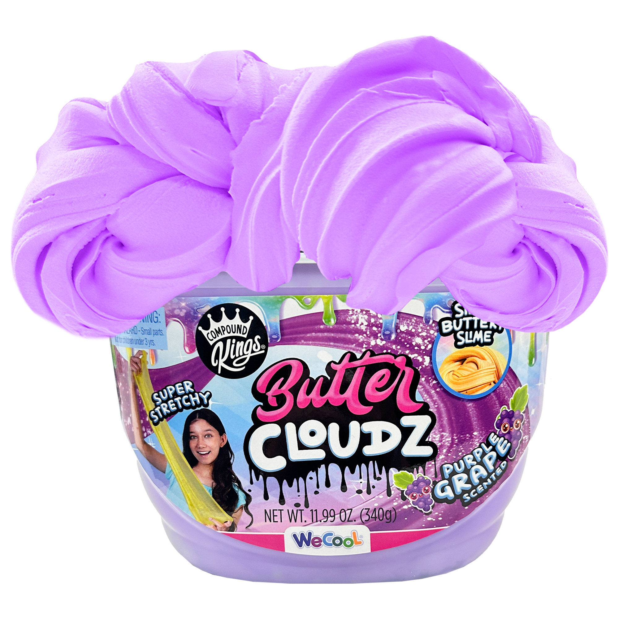 COMPOUND KINGS Fluffy Butter Cloudz Compound Bucket For Girls Boys WeCool Toys