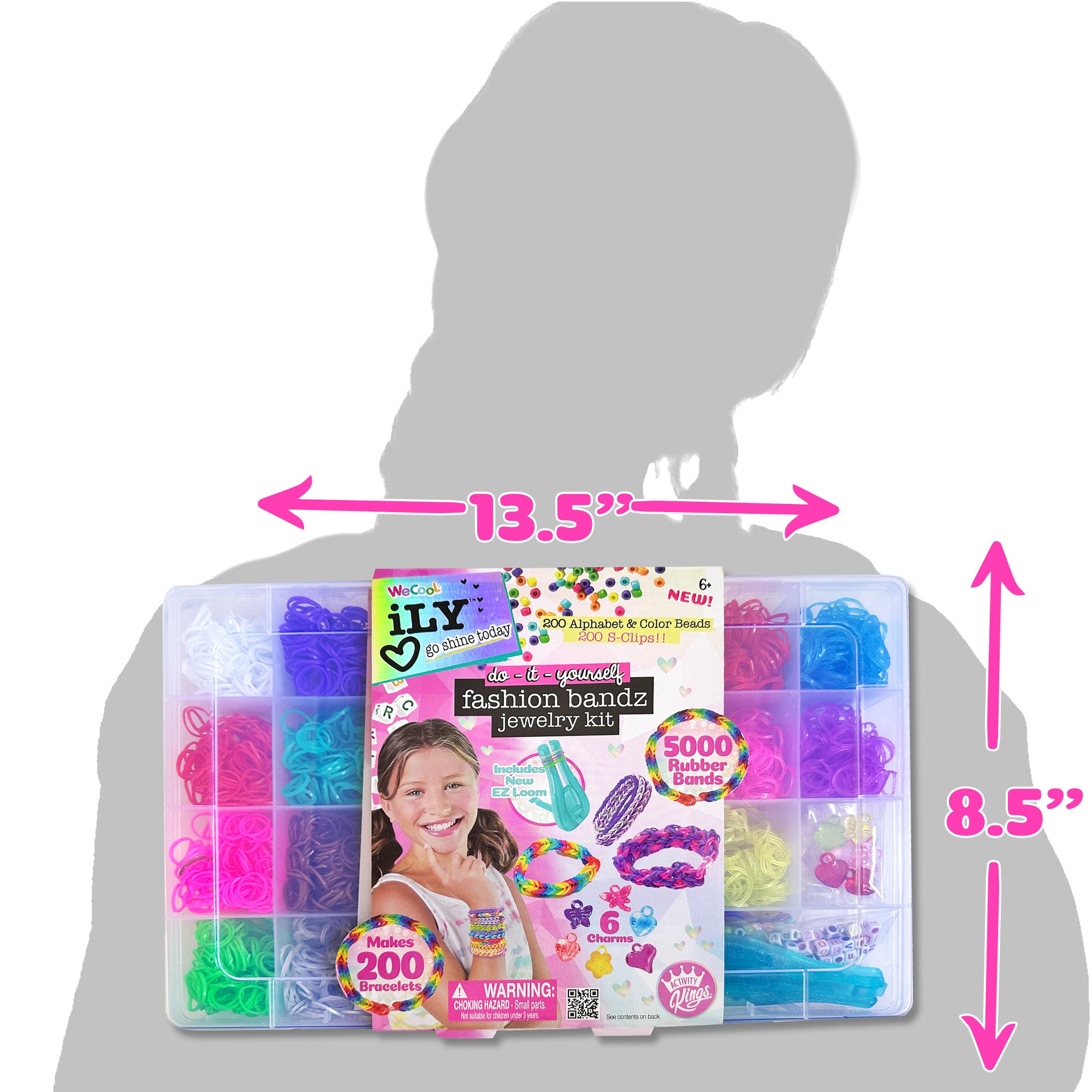 Ily Pura Loom Bracelet Making Kit - by Activity Kings