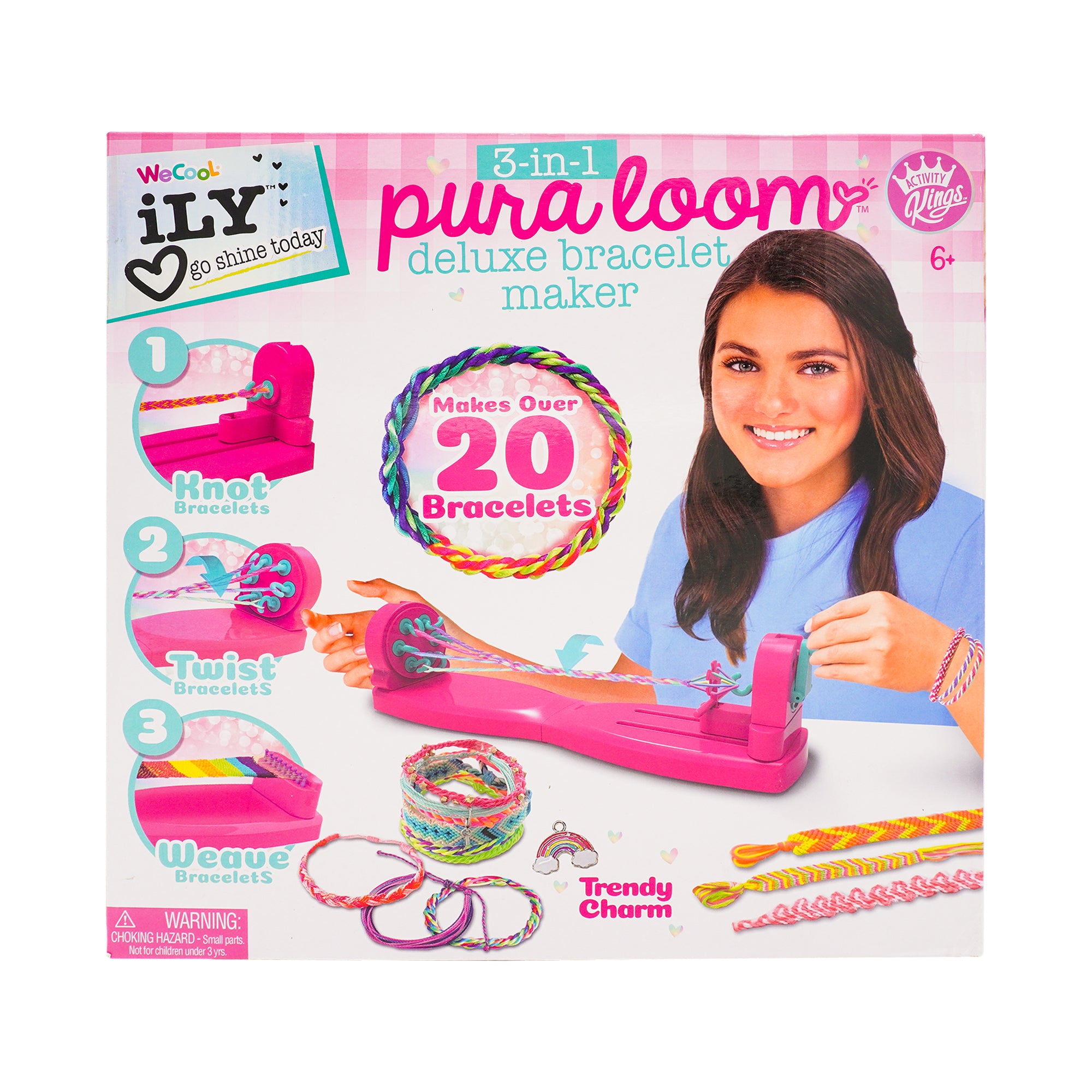 3 in 1 Pura Loom Deluxe Bracelet Maker