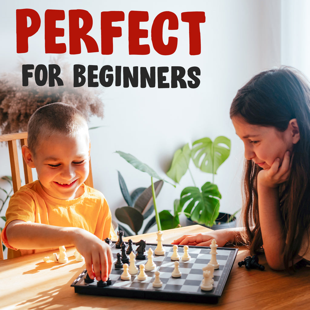 Brother and Sister Learning Chess