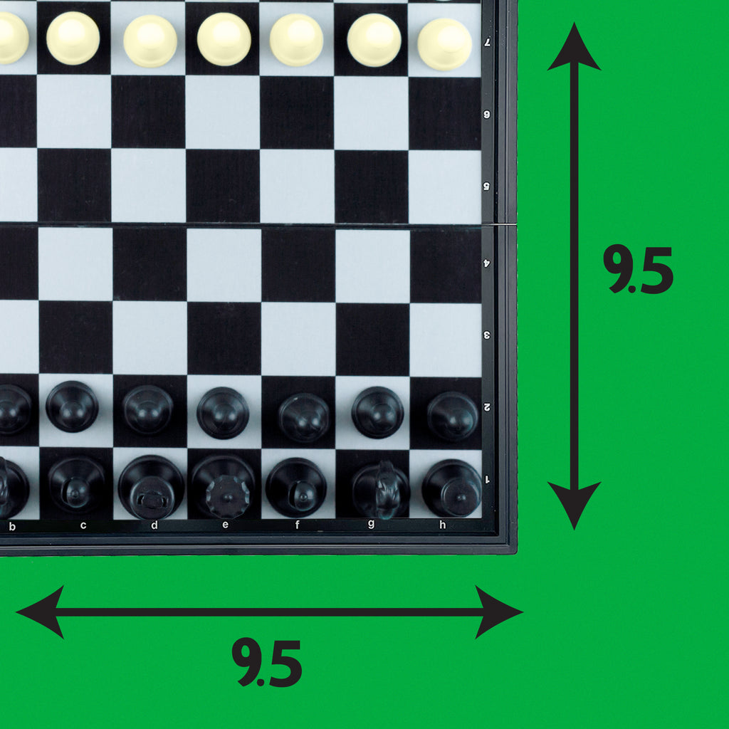 9.5 x 9.5 Inches Square Chess Board